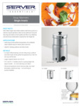 Server Rethermalizing Soup Warmers Spec Sheet Server Rethermalizing Soup Warmers Spec Sheet