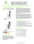SERVER_Solution-Food-Pan-Pumps_SpecSheet-02061 SERVER_Solution-Food-Pan-Pumps_SpecSheet-02061