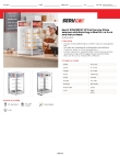 ServIt RTR-97L-2 1 DOOR, PRETZEL RACK KIT Specsheet ServIt RTR-97L-2 1 DOOR, PRETZEL RACK KIT Specsheet