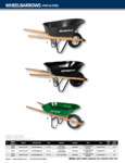 Seymour Wheelbarrow Spec sheet
