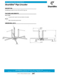 SharkBite Pipe Uncoiler Spec Sheet