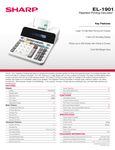 Sharp Specsheet