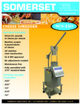 SHREDDER CHEESE 8LB. CAPACITY 2HP SHREDDER CHEESE 8LB. CAPACITY 2HP