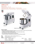 Sirman Hercules Spiral Dough Mixers