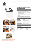 Skullerz 8995 Anti-Scratch & Anti-Fog Hard Hat Face Shield with Adapter for Full Brim specs