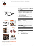 Skullerz ODIN Anti-Scratch & Enhanced Anti-Fog Safety Glasses, Sunglasses specs