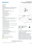 Sloan_5093324200_specsheet Sloan_5093324200_specsheet