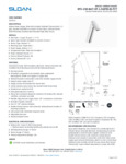 Sloan_5093324223_specsheet Sloan_5093324223_specsheet