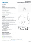 Sloan_5093324449_specsheet Sloan_5093324449_specsheet