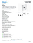 Sloan_5093400301_specsheet Sloan_5093400301_specsheet