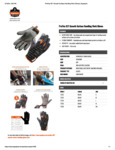 SMOOTH SURFACE HANDLING GLOVES - SPEC SHEET SMOOTH SURFACE HANDLING GLOVES - SPEC SHEET