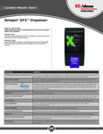 DISPENSER HD HAND SOAP FOAM 3.25L spec sheet