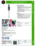 Sammic XM-52 Spec Sheet Sammic XM-52 Spec Sheet