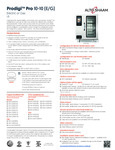 Prodigi 10-10 PRO Spec Sheet Prodigi 10-10 PRO Spec Sheet