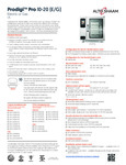 Prodigi 10-20 PRO Spec Sheet