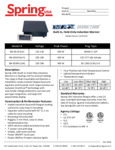 Spec Sheet: Max Induction Range SM-651R Spec Sheet: Max Induction Range SM-651R