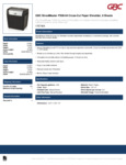 Spec Sheet for Acco 1757404 ShredMaster Paper Shredder
