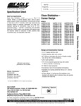Spec Sheet for Eagle Group CDTC Clean Corner Dishtables Spec Sheet for Eagle Group CDTC Clean Corner Dishtables