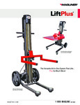 Spec Sheet for Magliner LiftPlus Keg Lift