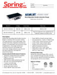 Spec Sheet for Max Induction Range SM-251-2CR Spec Sheet for Max Induction Range SM-251-2CR