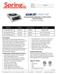 Spec Sheet for Max Wok Induction Range Spec Sheet for Max Wok Induction Range