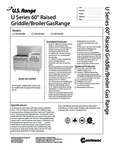 SPEC SHEET FOR U60-6R24RR, U60-6R24RS, U60-6R24SS