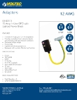 Spec Sheet for Voltec 04-00101 2 ft. Power Cord