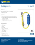 Spec Sheet for Voltec 04-00103 3 ft. Power Cord Spec Sheet for Voltec 04-00103 3 ft. Power Cord