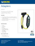 Spec Sheet for Voltec 04-00105 3 ft. Power Cord