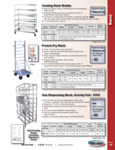 Spec Sheet for Winholt FFR Fryer Basket Racks