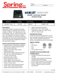 Spec Sheet: Max Induction Range SM-181C-T Spec Sheet: Max Induction Range SM-181C-T