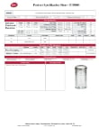 Tablecraft Shaker Specsheet