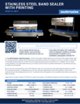 Sealersales HL-M810 Spec Sheet