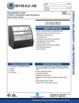 Specsheet for Beverage-Air CDR4HC-1-B Bakery Display Case Specsheet for Beverage-Air CDR4HC-1-B Bakery Display Case