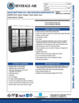 Specsheet for Beverage-Air MMRR72HC-1-B-BW-WINE Wine Merchandiser