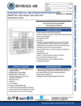 Specsheet for Beverage-Air MMRR72HC Wine Unit