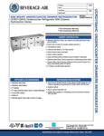 Specsheet for Beverage-Air UCRD119AHC-8 Undercounter Refrigerator
