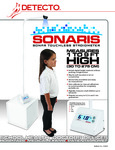 Specsheet for Cardinal Detecto SONARIS Touchless Sonar Stadiometer