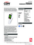 Specsheet for CDN INTP662 ProAccurate Digital Laser Infrared Thermometer Specsheet for CDN INTP662 ProAccurate Digital Laser Infrared Thermometer