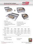 Specsheet for HeatSeal Roller Mounted Table Top Wrapping Machines