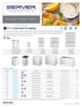 Specsheet for Server Serving Station Guide Specsheet for Server Serving Station Guide