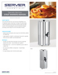 Specsheet for Server SY Syrup Warmers