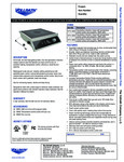 Specsheet for Vollrath HPI4 Inducation Range