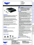 Specsheet for Vollrath MPI4 - S Induction Range Specsheet for Vollrath MPI4 - S Induction Range