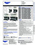 Specsheet for Vollrath VBBD 3 and 5 Gallon Refrigerated Beverage Dispensers