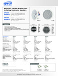 SPG86T spec sheet SPG86T spec sheet