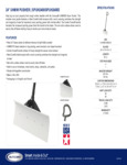 SPUH2400_SPUH2400D- 24 in. UHMW Pusher