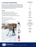 SPUH3000_SPUH3000D- 30 in. UHMW Pusher SPUH3000_SPUH3000D- 30 in. UHMW Pusher