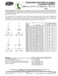 Zurn Standard Stops with Flexible Lavatory Supply Zurn Standard Stops with Flexible Lavatory Supply