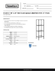 Steelton Metal Products 465B1824K72 Specsheet